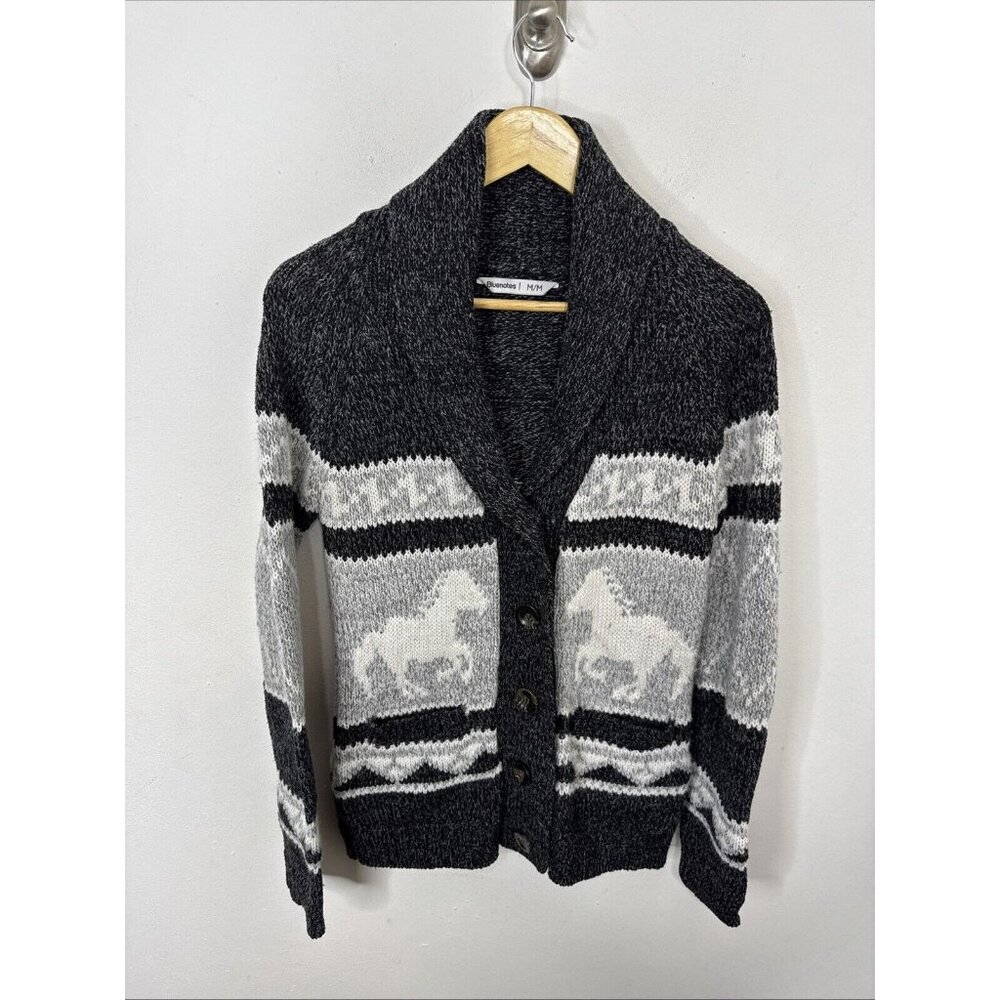 Women's Black and Gray Sweater